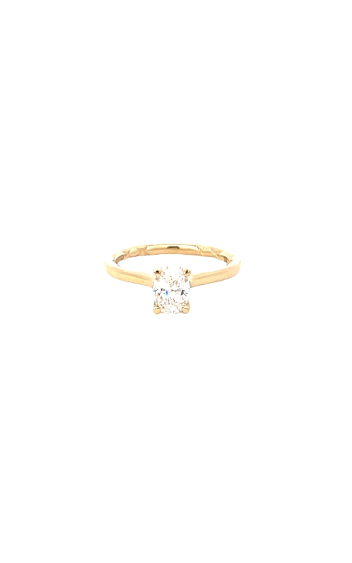 14K Yellow Gold Solitaire Engagement Ring