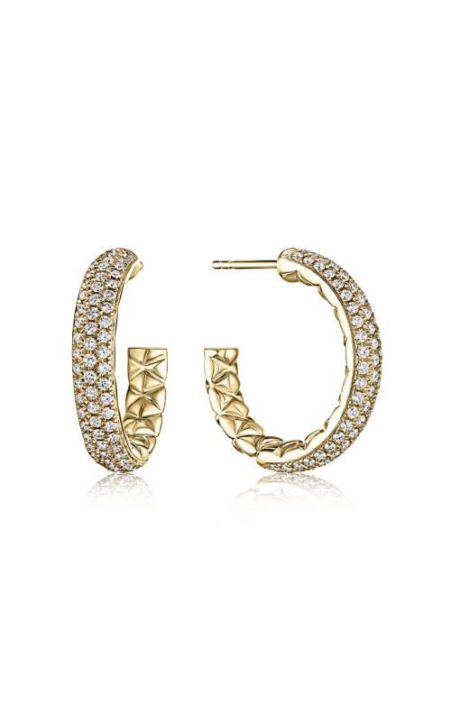 14k Yellow Gold Hoop Earrings