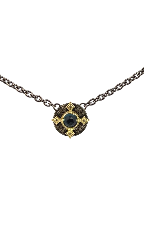 18K Yellow Gold Gemstone Necklace