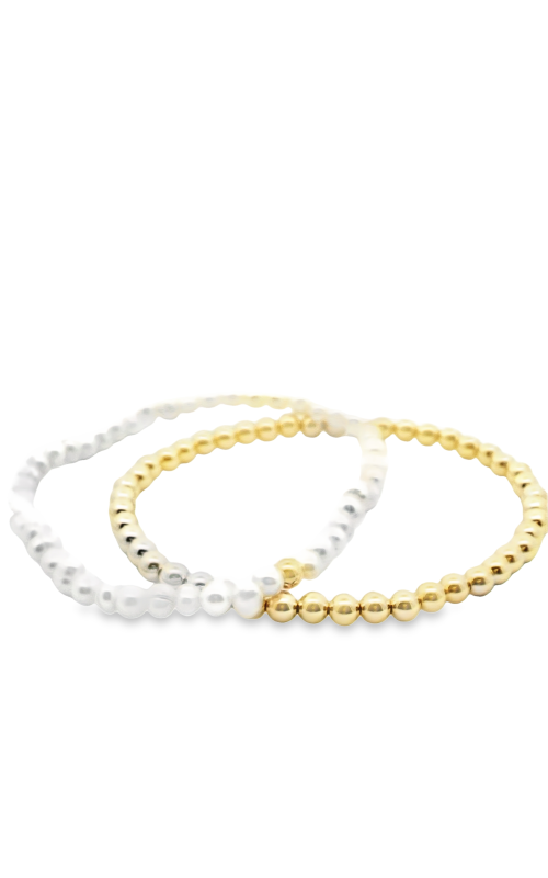 Gold Filled and Pearl Pearl Bracelet