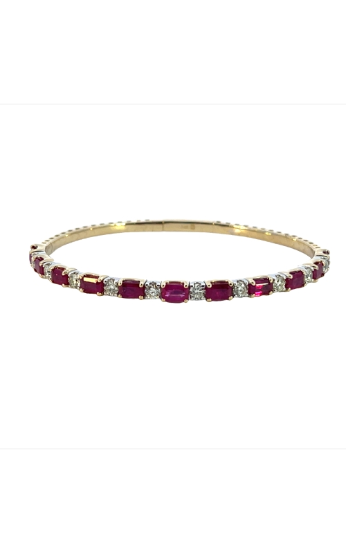 14K Yellow Gold Gemstone Bracelet