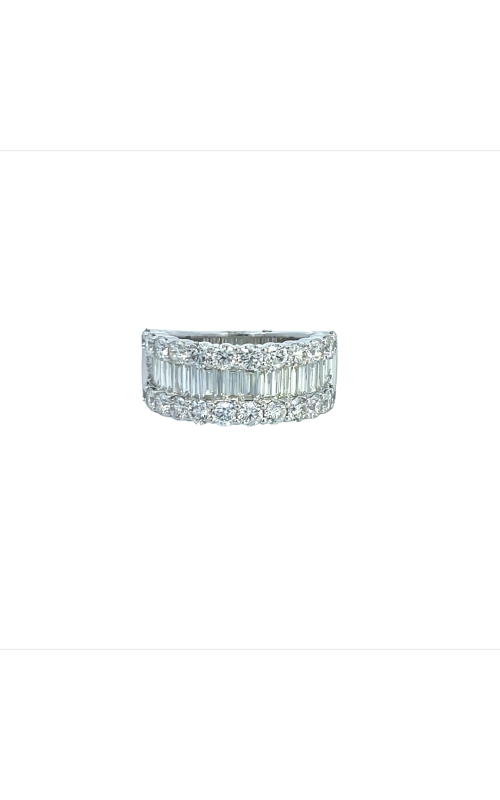 14K White Gold Diamond Ring