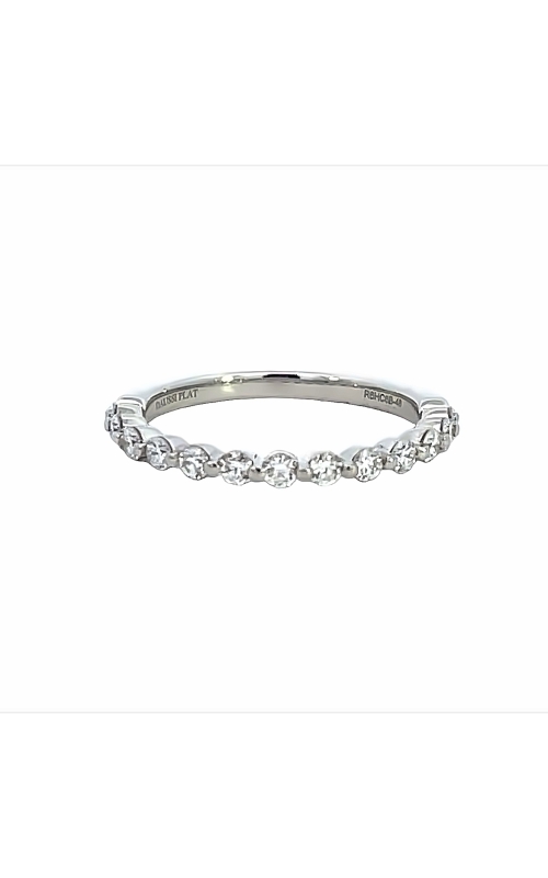 Platinum Prong Ladies Wedding Band