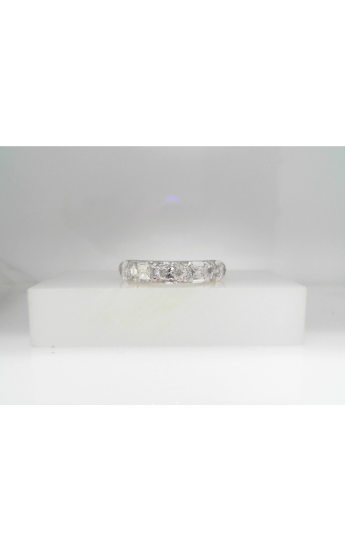 Platinum Prong Ladies Wedding Band