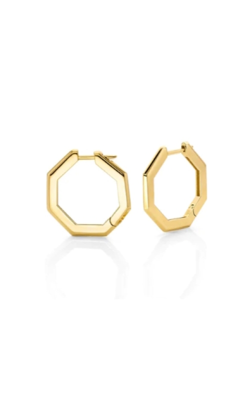 14k Yellow Gold Hoop Earrings