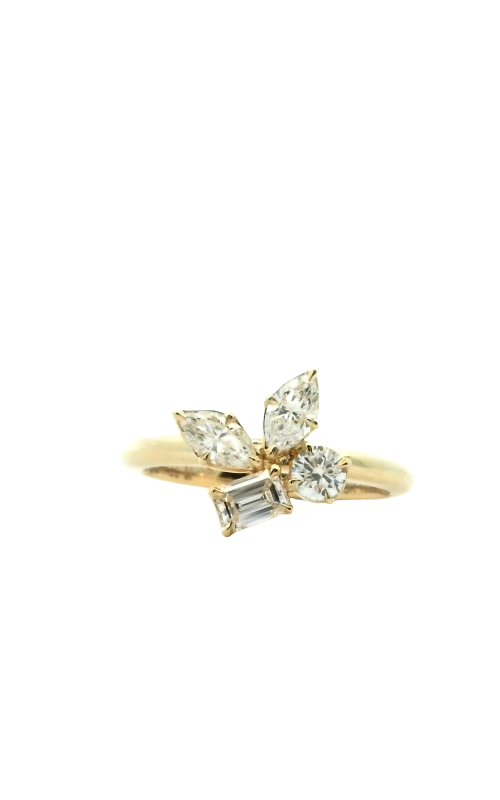 18K Yellow Gold Diamond Ring