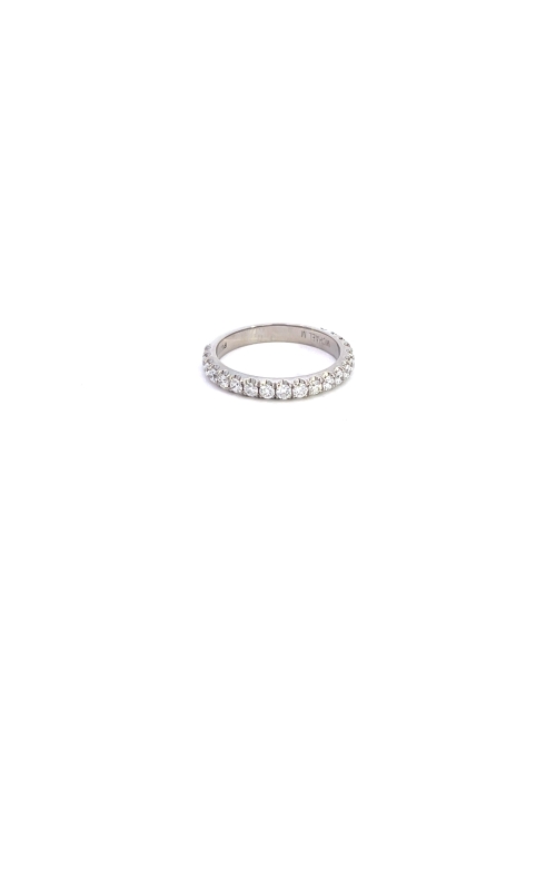 Platinum Pave Ladies Wedding Band